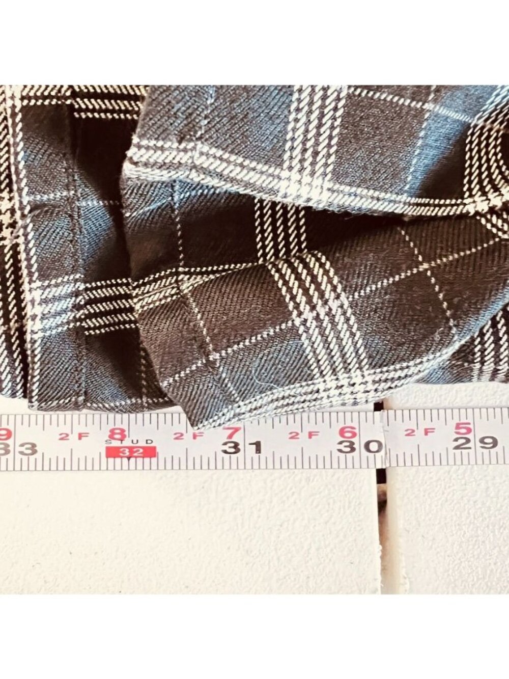 Plaid Womens Sz M Skater Mini Dress Clueless Preppy Coquette Dark Academia Y2K - Picture 7 of 14